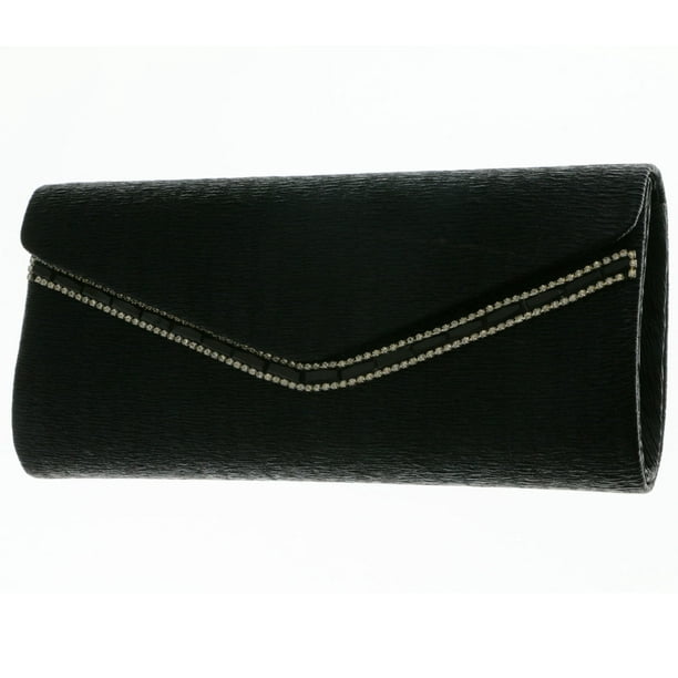 Mi Amore Clutch-Purse Black/Silver-Tone Mi Amore Clutch-Purse Black/Silver-Tone